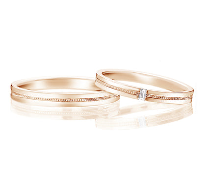 フォレ ペア 結婚指輪［選べる素材・30日返品保証］