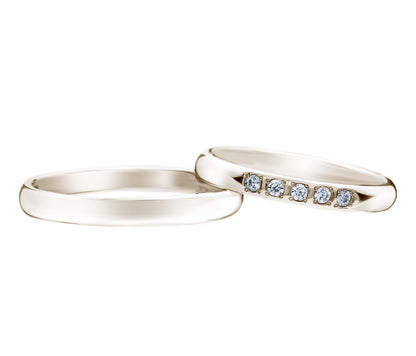 パドゥタン  ペア 結婚指輪［選べる素材・30日返品保証］