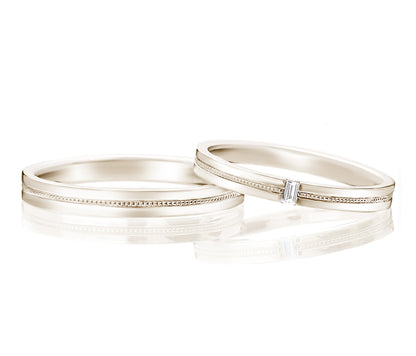 フォレ ペア 結婚指輪［選べる素材・30日返品保証］