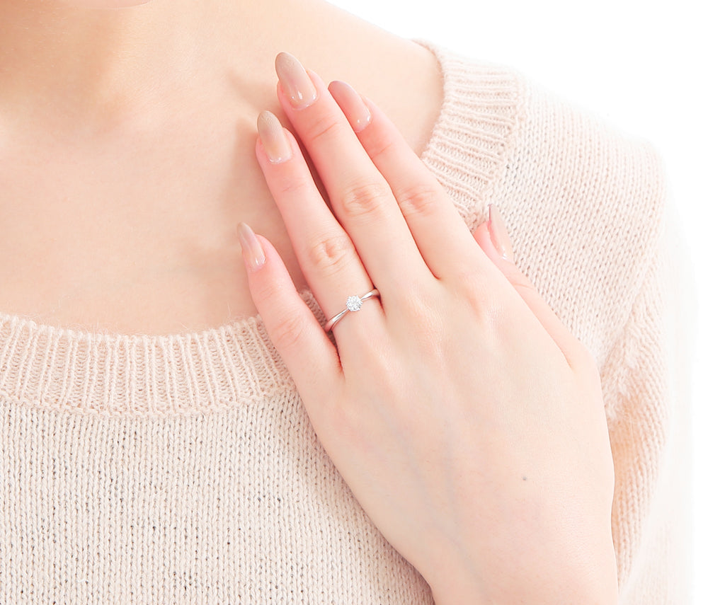スピカM 婚約指輪［選べるダイヤ品質・30日返品保証］ – 結婚指輪